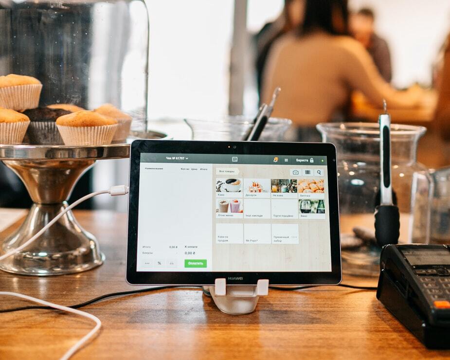 A monitor or a touch-screen device