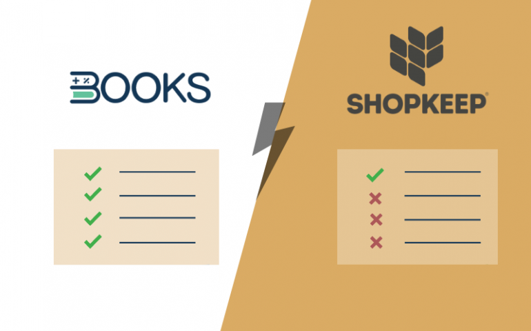 BooksPOS or Shopkeep POS - Know why BooksPOS is better.